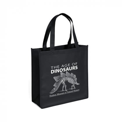 Custom Printed Non-Woven Tote Bag- Black